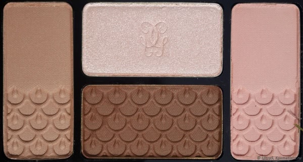 Тени Guerlain Ecrin 4 Couleurs Long- Lasting Eyeshadows, Captivating Colours #15 Les Sables