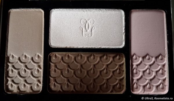 Тени Guerlain Ecrin 4 Couleurs Long- Lasting Eyeshadows, Captivating Colours #15 Les Sables