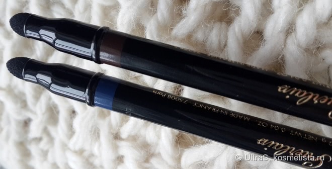 Новые водостойкие карандаши Guerlain The Eye Pencil Kohl-Contour long-lasting water-resistant with applicator & pencil sharpener #02 Jackie Brown 04 Katy Navy
