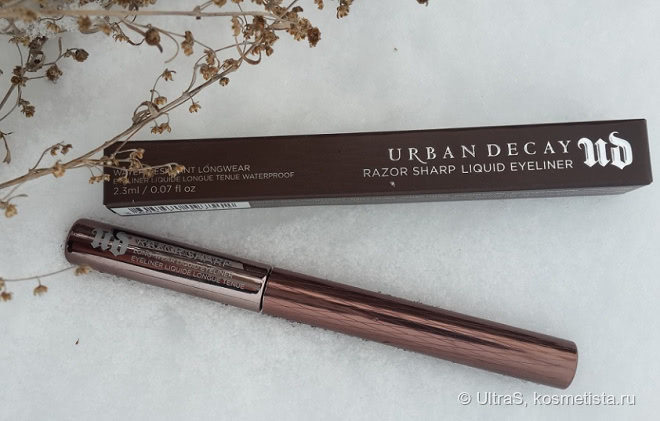 Шоколадные стрелки с новой подводкой Urban Decay Razor Sharp Liquid Liner #Demolition