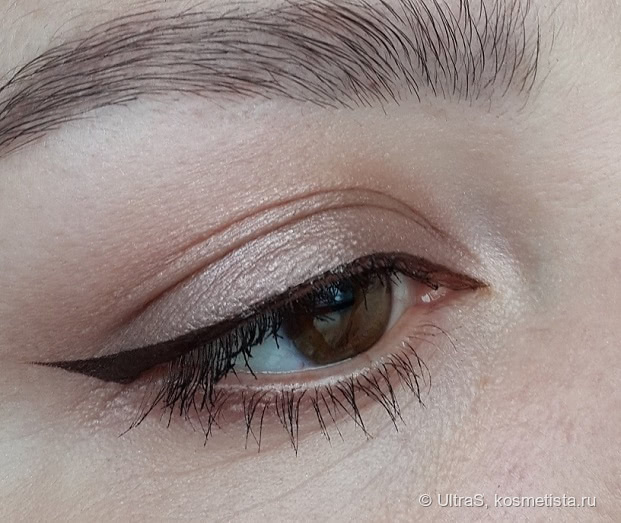 Шоколадные стрелки с новой подводкой Urban Decay Razor Sharp Liquid Liner #Demolition