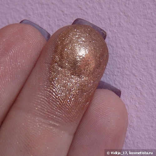 Сверкающее золото на глазах - Dior Diorshow Fusion Mono Long-Wear Professional Mirror-Shine Eyeshadow #661 Meteore