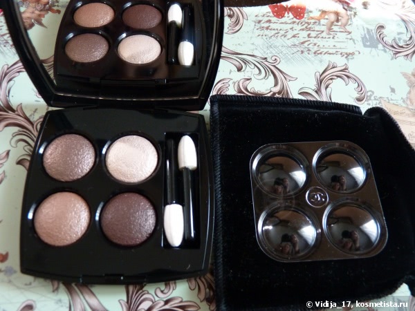 Моя осенняя красотка Chanel Les 4 Ombres Multi Effect Quadra Eyeshadow #226 Tisse Rivoli