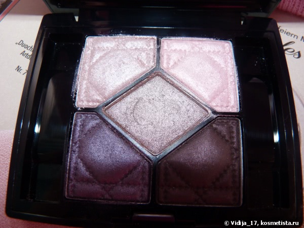 Мой день святого Валентина с Dior 5 Couleurs Couture Colours & Effects Eyeshadow Palette #156 Femme Fleur