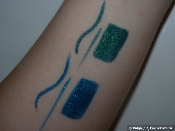 Встречаем весну красиво и бюджетно вместе с карандашами для глаз Essence Gel Eye Pencil waterproof #03 Urban Jungl и #04 Blue Lagoon