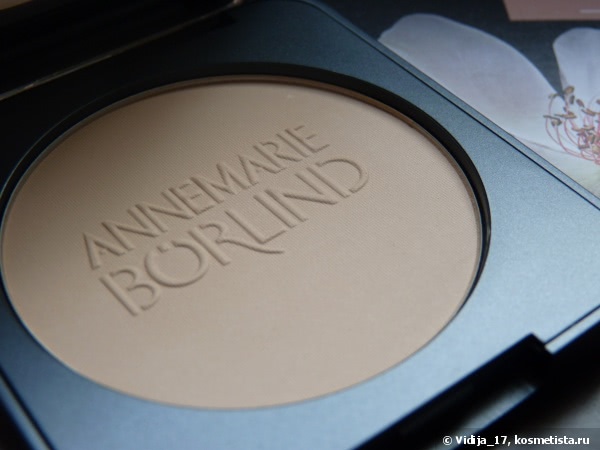 Отличница в моей косметичке - Annemarie Borlind Compact Powder #Transparent 11