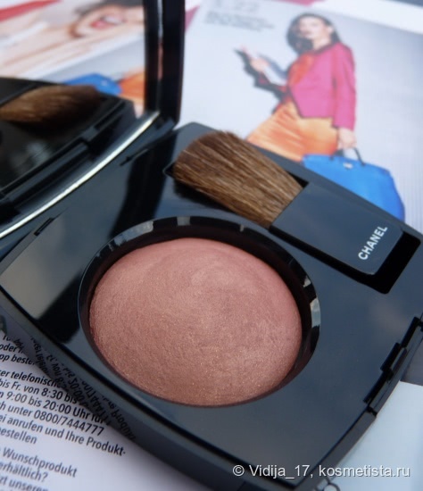 Золотая осень вместе с Chanel Joues Contraste Powder Blush #260 Alezane