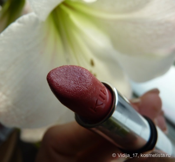 Гостья из Милана - Kiko Crystal Sheer Lipstick #407 Coral Pink