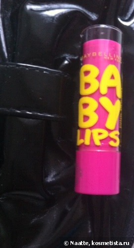 Maybelline New York Baby Lips Moisturizing Lip Balm Pink Punch Мейбелин бальзам для губ с ароматом маракуйи и розовым блеском