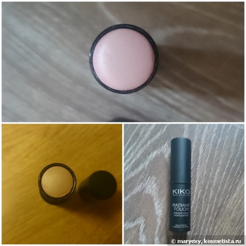 Гость из солнечной Италии — Kiko Radiant Touch Creamy Stick Highlighter 101 Rose