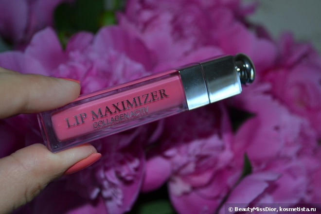 Идеальный розовый! Dior Addict Lip Maximizer Collagen Activ High Volume Lip Plumper #007 Pink Sunset