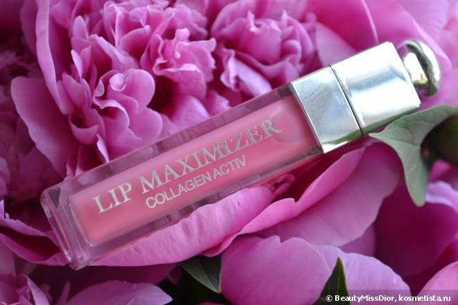 Идеальный розовый! Dior Addict Lip Maximizer Collagen Activ High Volume Lip Plumper #007 Pink Sunset