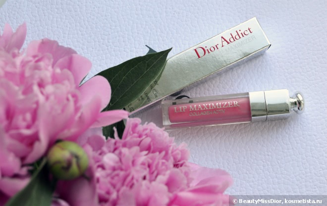Идеальный розовый! Dior Addict Lip Maximizer Collagen Activ High Volume Lip Plumper #007 Pink Sunset