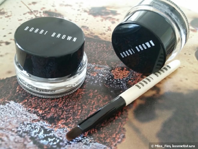 Bobbi Brown Long-Wear Gel Eyeliner #Black Ink #Sepia Ink