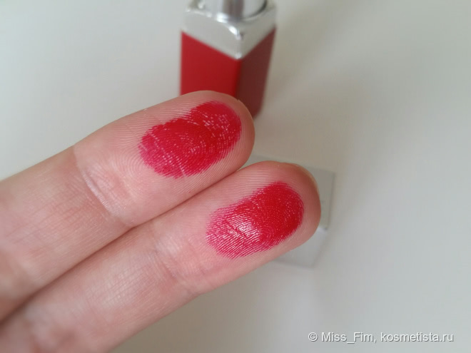 Красных много не бывает Clinique Pop Lip Colour+Primer #08 cherry pop