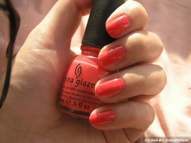 Аж глаза того-этого. Неонистый China Glaze Nail lacquer with hardeners 80939 High Hopes