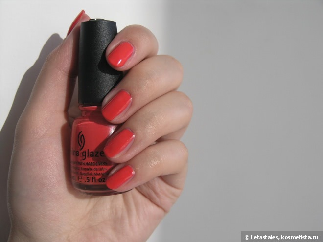Аж глаза того-этого. Неонистый China Glaze Nail lacquer with hardeners 80939 High Hopes