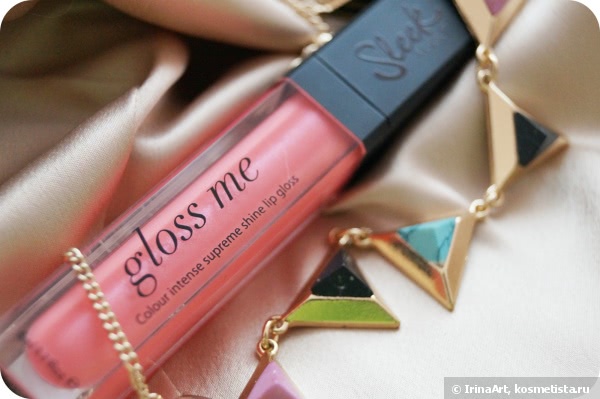 Блеск для губ Sleek Make Uр Gloss Me Lip gloss оттенок 440 Rose - и в пир, и в мир