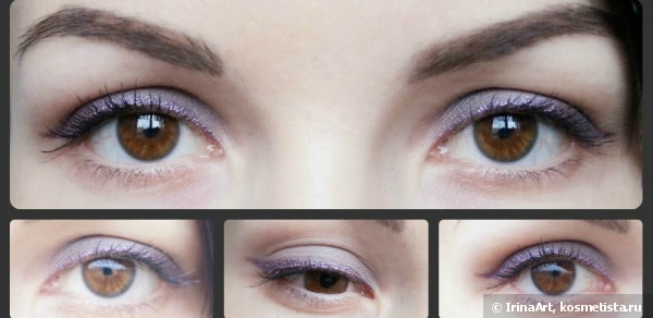 Тени для век Ellis Faas Eyes Light тени-металлик Light оттенки Е301 и Е304