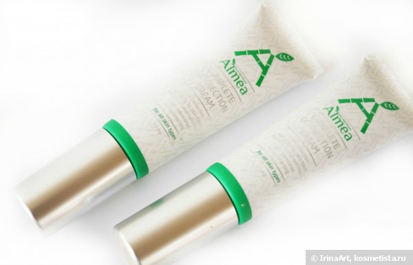 Almea CC крем Complete Correction Cream в оттенках light и light-medium - маскируем расширенные поры и покраснения