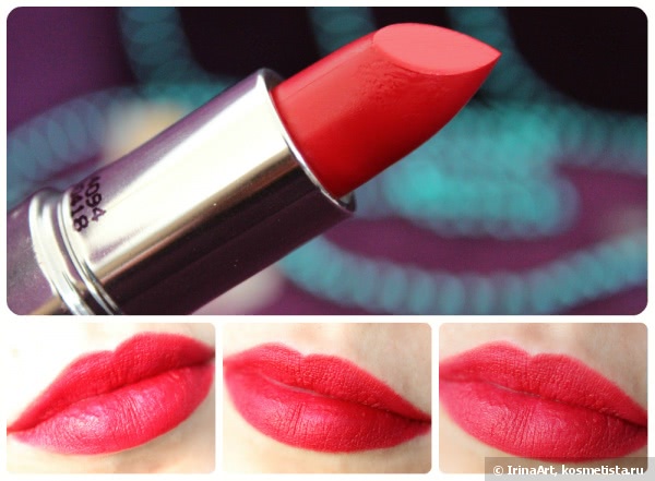 Помада Seventeen Matte Lasting Lipstick SPF 15 оттенки 04 и 10