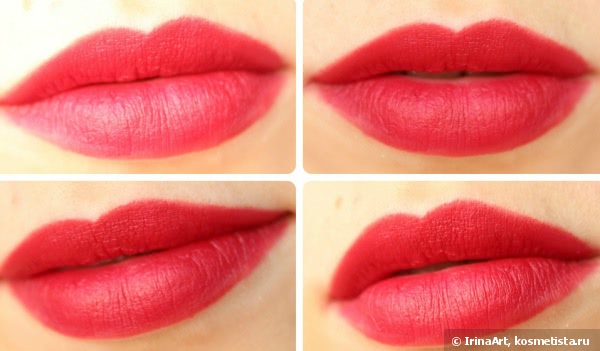 Помада Seventeen Matte Lasting Lipstick SPF 15 оттенки 04 и 10