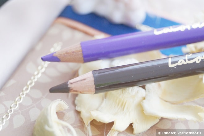 Карандаши для глаз Lacordi Eyeliner Pencil 202 и 221