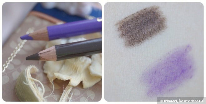 Карандаши для глаз Lacordi Eyeliner Pencil 202 и 221
