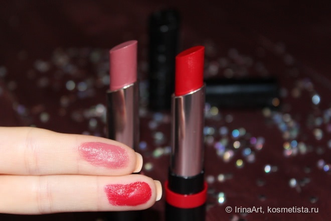 Если не любите матовый сухой финиш, то вам точно нужны помады от Rimmel. Оттенки 700 Naughty Nude и 510 Best of the Best