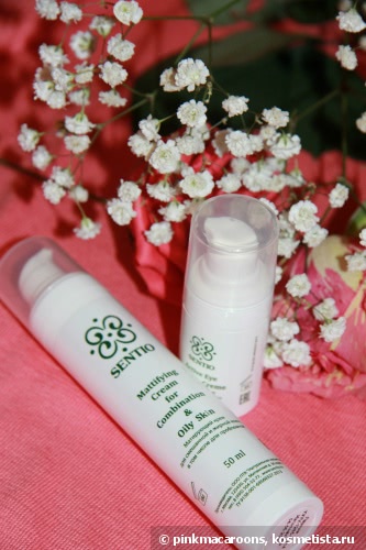 Sentio - Mattifing Cream for Combination & Oily skin + Active eye Contour Creme