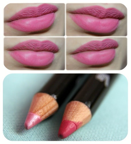 Карандаш для губ NYX Slim lip pencil оттенки #856 Sand Pink и #848 Flower