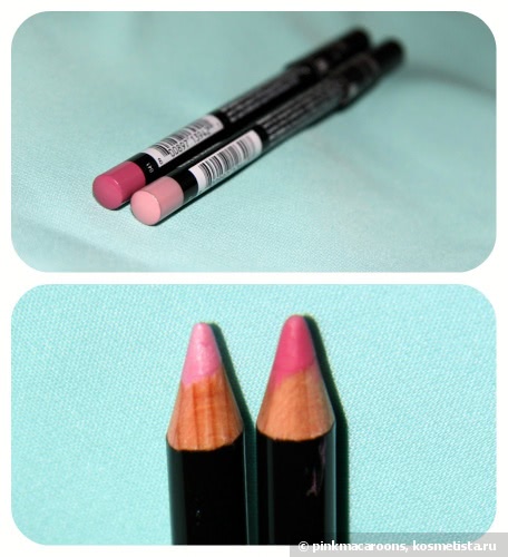 Карандаш для губ NYX Slim lip pencil оттенки #856 Sand Pink и #848 Flower