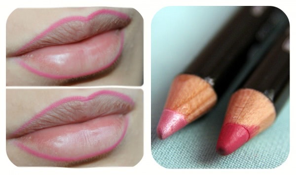Карандаш для губ NYX Slim lip pencil оттенки #856 Sand Pink и #848 Flower