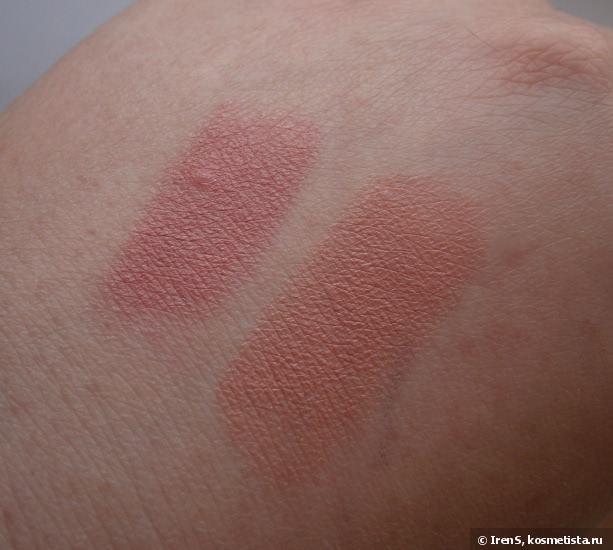Два нюда от Limoni - Увлажняющая помада Limoni Lipstick №221 и №222