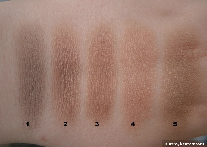 Inglot Freedom System: Eye Shadow Rainbow №117, Lipstick №85, Sculpting Powder №510