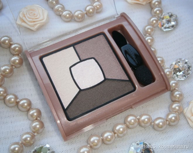 Bourjois Quad Smoky Stories Eyeshadow Palette в оттенке №02 Over Rose