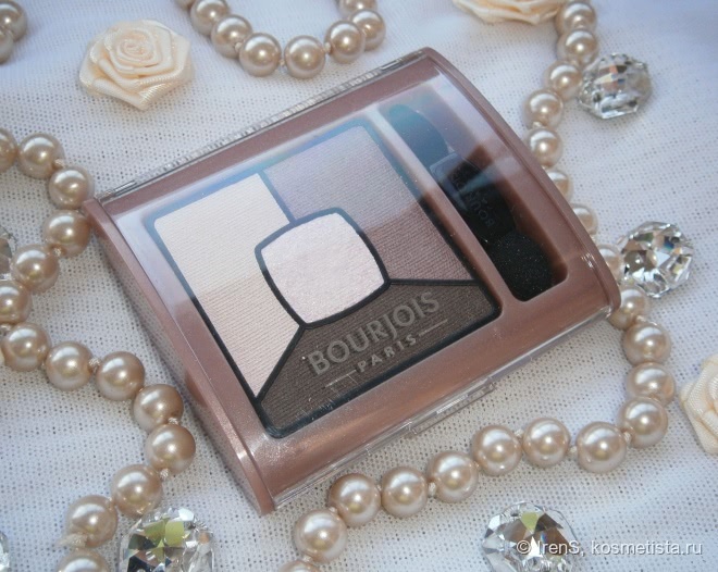 Bourjois Quad Smoky Stories Eyeshadow Palette в оттенке №02 Over Rose