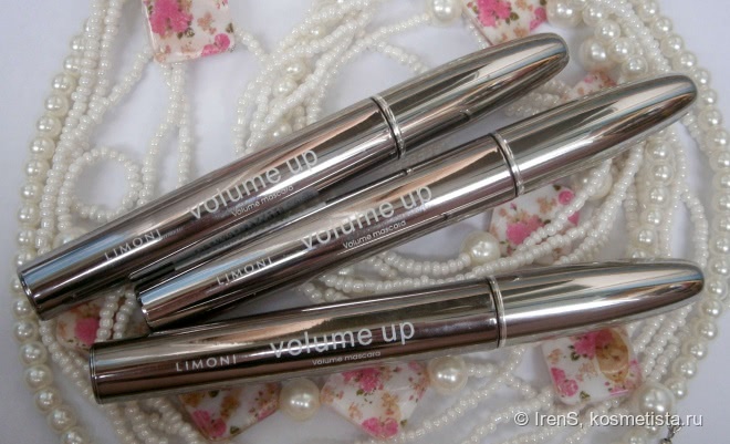 Limoni «Volume up» Volume mascara №01 Black
