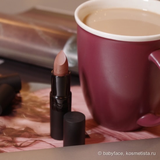 Для любителей сладенького - новые оттенки помад Gosh Velvet Touch Lipstick 011 Matt Nougat, 012 Matt Raisin