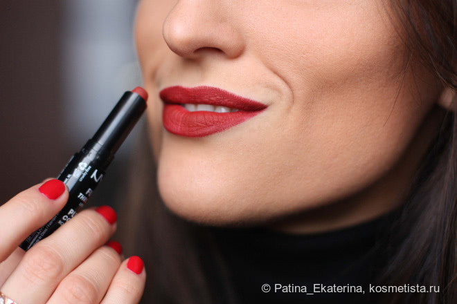 Nyx Slide On Lip Pencil Brick House & Nyx Full Throttle Lipstick Sandman