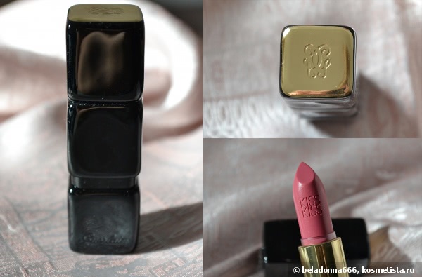 Guerlain Kiss Kiss Lipstick Le Rouge Creme Galbant Shaping Cream Lip Colour #368 Baby rose, # 325 Rouge kiss и # 344 Sexy coral