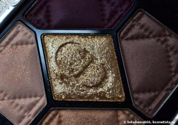 Мой кусочек Рождества с Dior Golden Shock Collection 2014 Dior 5 Couleurs Couture Colours & Effects Eyeshadow Palette #756 Golden Shock