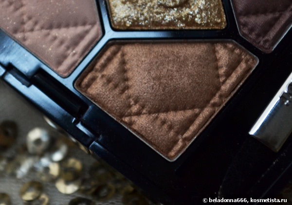 Мой кусочек Рождества с Dior Golden Shock Collection 2014 Dior 5 Couleurs Couture Colours & Effects Eyeshadow Palette #756 Golden Shock