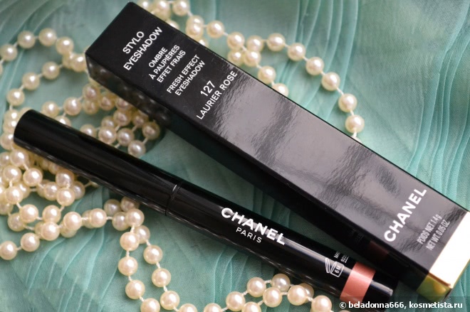 Летние красавцы Chanel: Le Vernis #697 Terrana и Stylo Eyeshadow Fresh Effect #127 Laurier rose