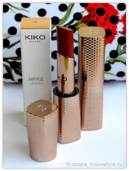 Помада Kiko Mirage Lip Stylo № 15 Scarlet Story