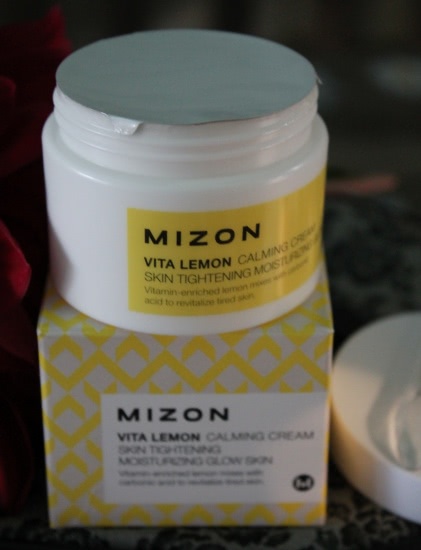 Mizon Vita lemon calming cream