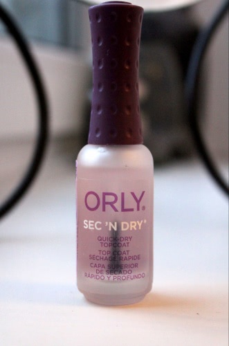 Dance Legend № 1041 + Orly sec`n dry