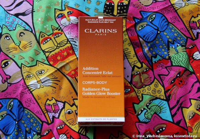 Поцелуй искусственного солнца: Clarins Addition Concentré Eclat Corps