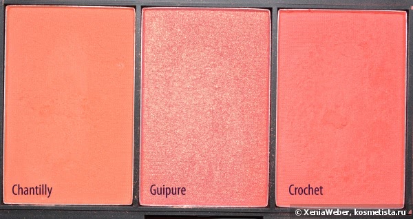 Мои румяна - мое богатство. Часть 3. Sleek Blush by 3 Blush Palette(Lace 367)
