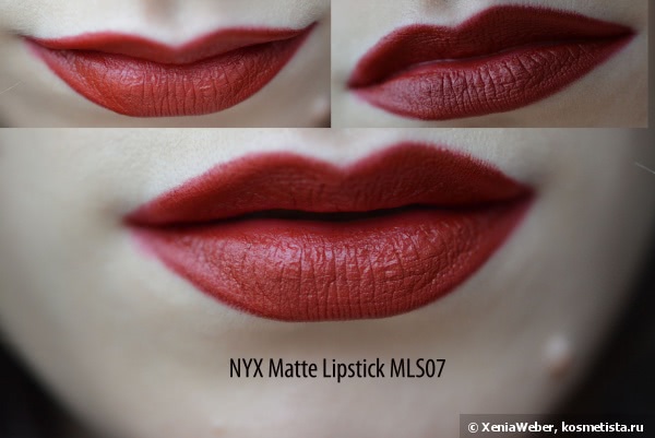 Nyx Matte Lipstick Mls07 Alabama